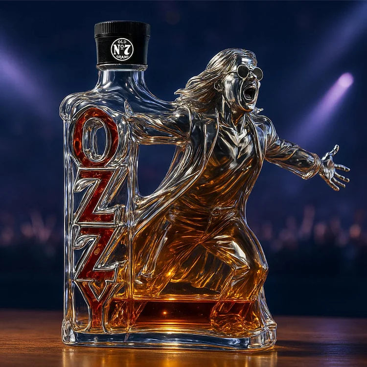 Eternal Scream — iconic whiskey glass in honor of Ozzy Osbourne