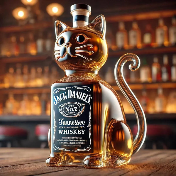 Whiskey Glass - Cat Edition