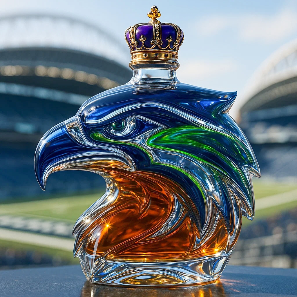 Sea Hawk Limited Edition  Whiskey Bottle