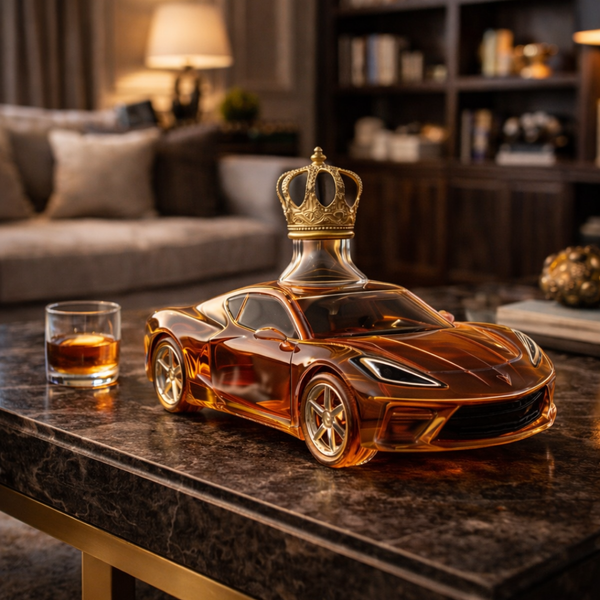 Whiskey Bottle - Corvette Edition